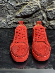 Dupe Christian Louboutin Shoes Red Cowhide Luxury Replica 4