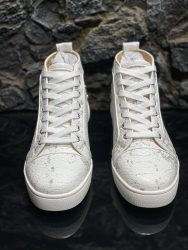 Dupe Christian Louboutin Shoes Red Cowhide Luxury Replica 7