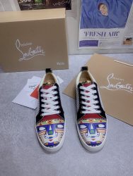 Dupe Christian Louboutin Shoes Red Cowhide Replica Designer 3