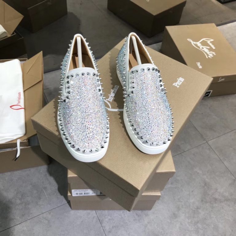 Dupe Christian Louboutin Zapatos de cuero de vaca rojo Replica Diseñador 5