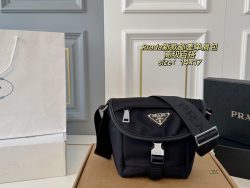 Dupe Prada Bag Black Nylon Fashion Shoulder 1:1