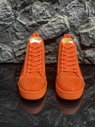 Fake Christian Louboutin Shoes Red Cowhide 1:1 Replica 13