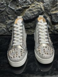 Gefälschte Christian Louboutin Schuhe Rotes Rindsleder 1:1 Replik 15
