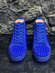 Faux Christian Louboutin Shoes Red Cowhide Designer Replica 7