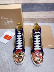 Gefälschte Christian Louboutin Schuhe Rotes Rindsleder Erste Kopie Replik 13