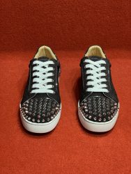 Fake Christian Louboutin Shoes Red Cowhide First Copy Replica 5