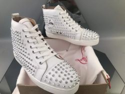 Gefälschte Christian Louboutin Schuhe Rotes Rindsleder Erste Kopie Replik 8