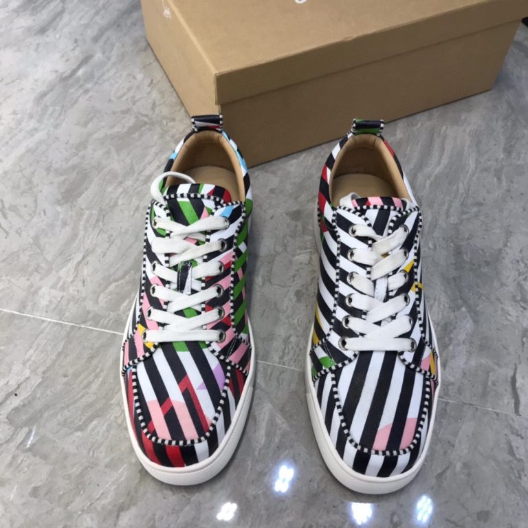 Fake Christian Louboutin Shoes Red Cowhide High Quality Replica 11