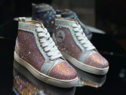 Gefälschte Christian Louboutin Schuhe Rotes Rindsleder Hochwertige Replik 15