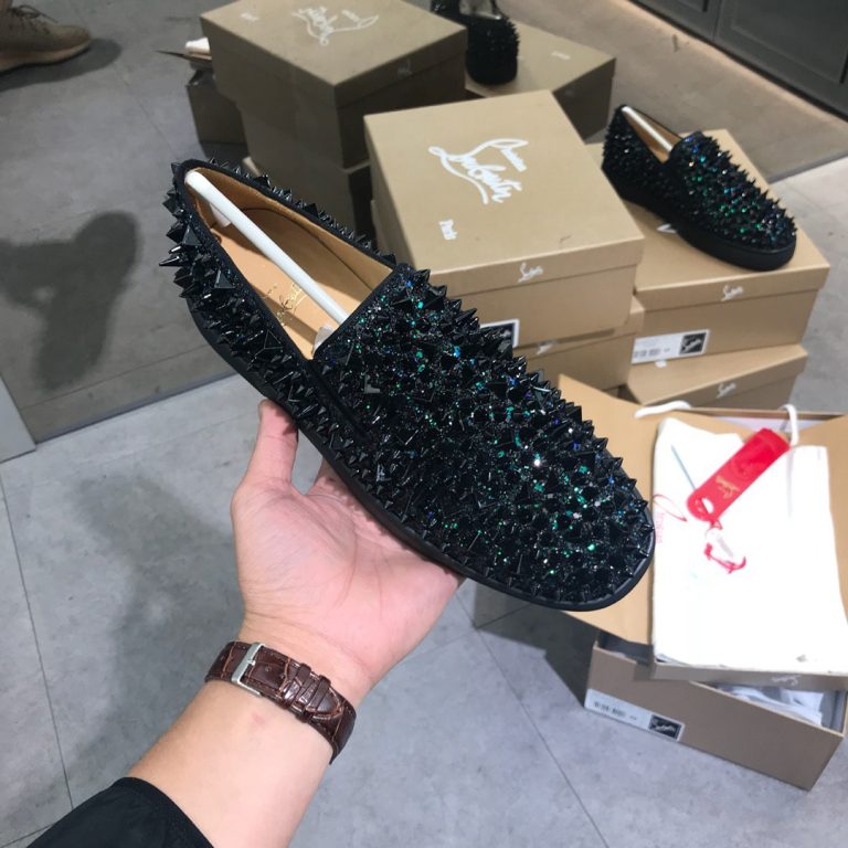 Fake Christian Louboutin Zapatos de piel de vaca roja Mira Replica 4
