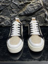 Fake Christian Louboutin Shoes Red Cowhide Luxury Replica 2