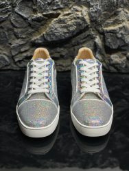 Fake Christian Louboutin Shoes Red Cowhide Luxury Replica 6