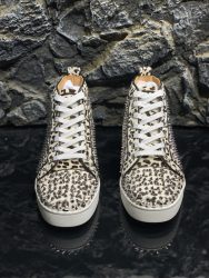 Gefälschte Christian Louboutin Schuhe Rotes Rindsleder Replik Designer 7