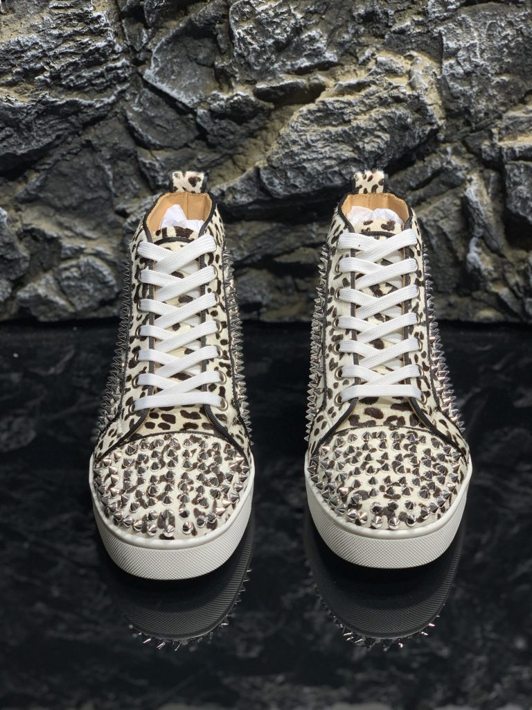 Gefälschte Christian Louboutin Schuhe Rotes Rindsleder Replik Designer 7
