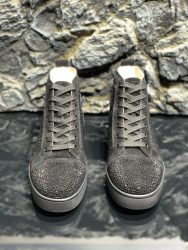 Gefälschte Christian Louboutin Schuhe Rotes Rindsleder Super Klon Replik 12