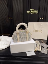 Fake Dior Bag Black Classic Retro Aaa