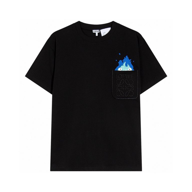 Fake Loewe Clothes Black Designer Replica 1:1