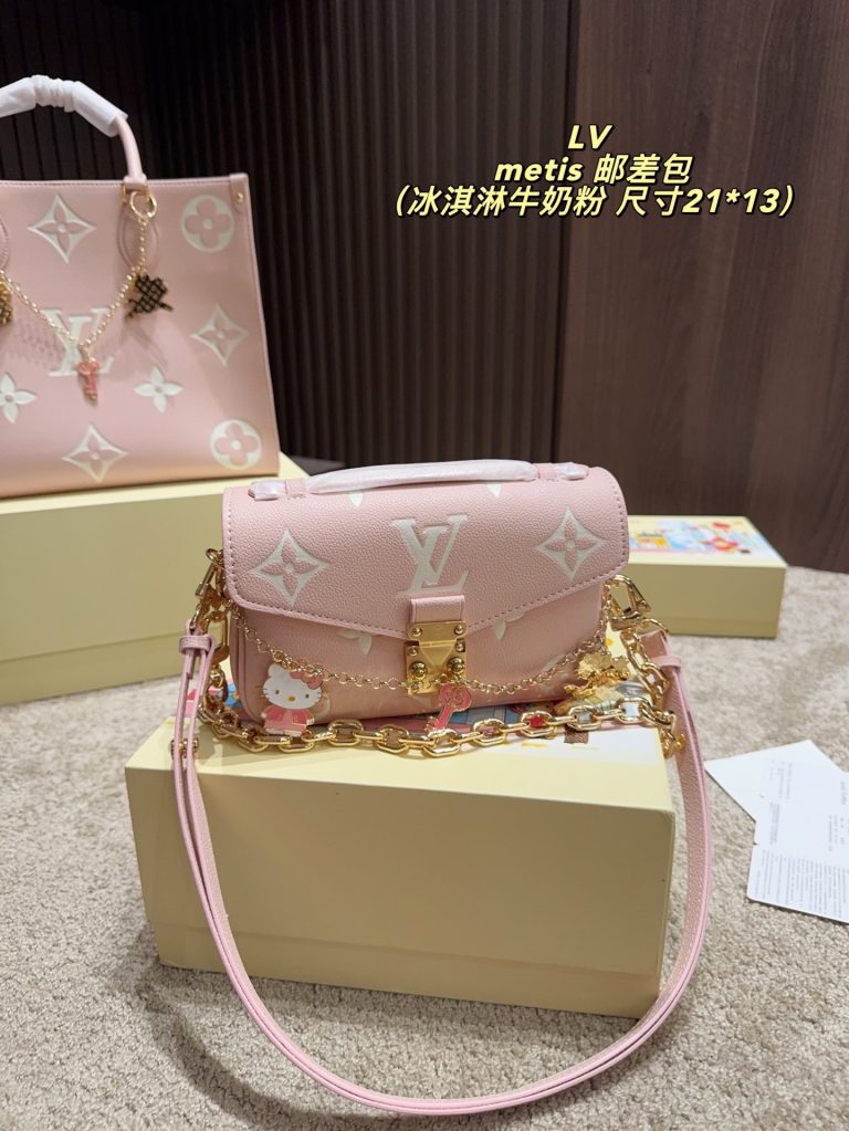 Fake Lv Tasche Rot Leder Umhängetasche Look Alike