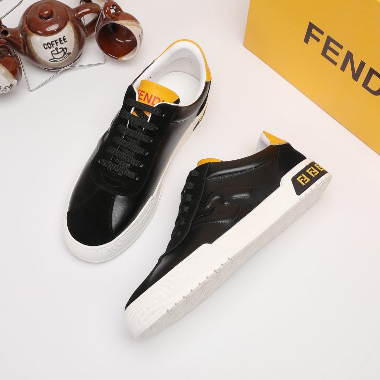 Fendi Shoes Calfskin 1:1 Fake Designer Shoes