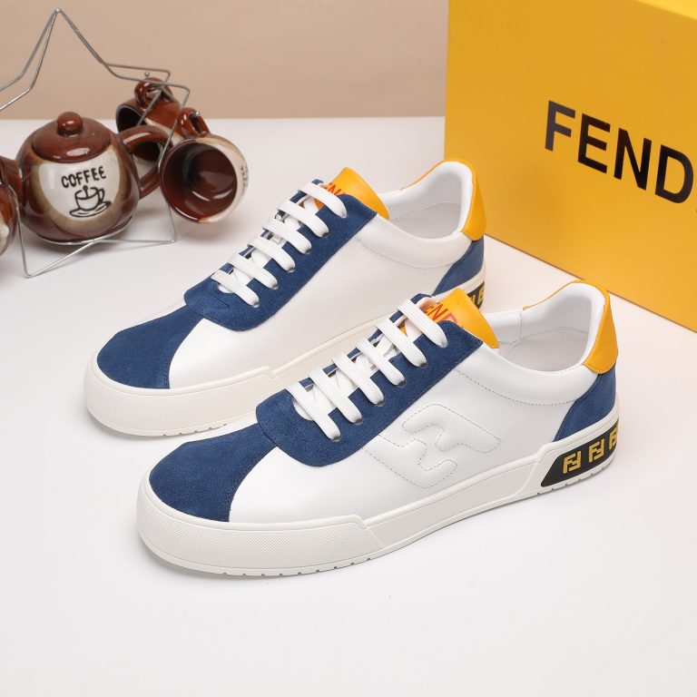 Fendi Shoes Calfskin Designer Fake Designer Shoes