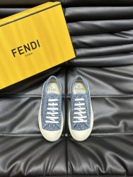 Fendi Schuhe Canvas Lace-Up Erste Kopie kaufen Replik Schuhe