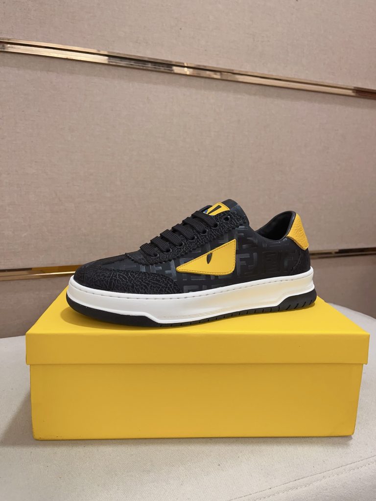 Fendi Zapatos de piel de vaca 1:1 Replica Jordan Shoes