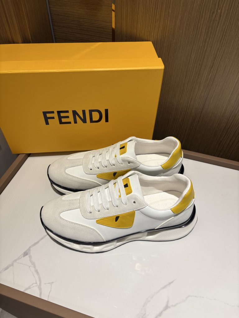 Fendi Shoes Cowhide Casual Designer Best Fake Shoes