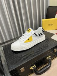 Fendi Schuhe Rindsleder Casual Replik Faux Valentino Schuhe
