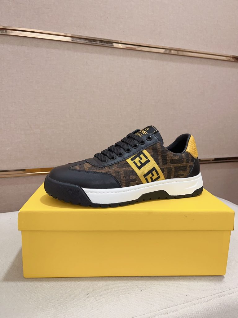 Fendi Shoes Cowhide First Copy Fake Golden Goose Shoes