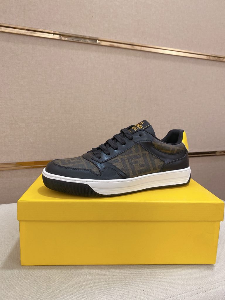 Fendi Shoes Cowhide Luxury Best Replica Shoes