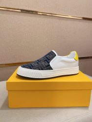 Fendi Schuhe Rindsleder Super Klon Replik Designer Schuhe Billig