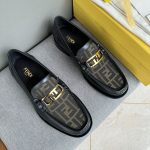 Fendi Shoes Leather Casual Designer Replica Shoes Cheap