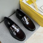 Fendi Shoes Leather Casual Replica Replica Trainers