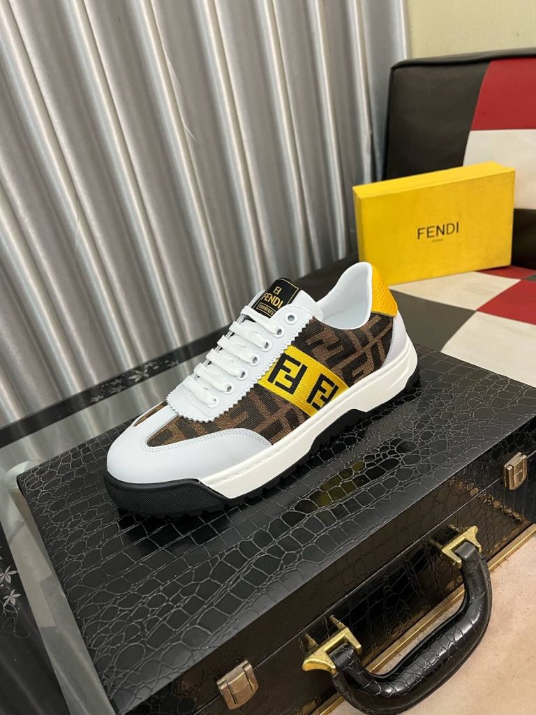 Fendi zapatos de goma Casual Dupe Fake Designer Shoes Cheap