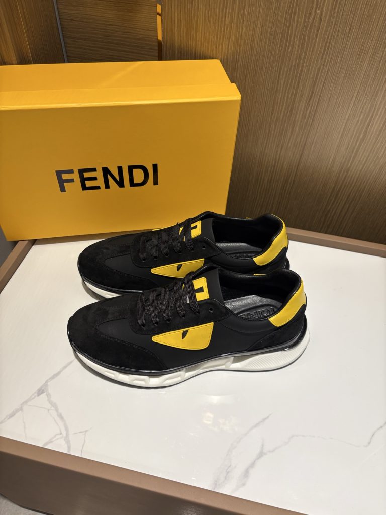 Fendi Shoes Cowhide Casual Replica Replica Shoes Online