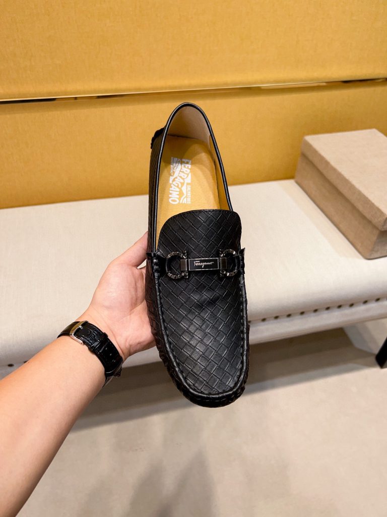 Ferragamo Shoes Cowhide Casual Dupe Fake Shoe Website