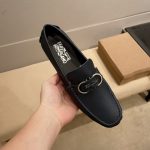 Ferragamo Shoes Cowhide Casual Super Clone Replica Shoes Online