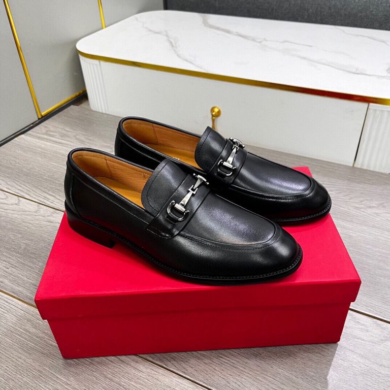 Ferragamo Shoes Leather Casual Aaa Fake Shoe Website