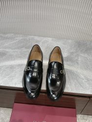 Ferragamo Shoes Leather Modern Super Clone Replica Shoes Online