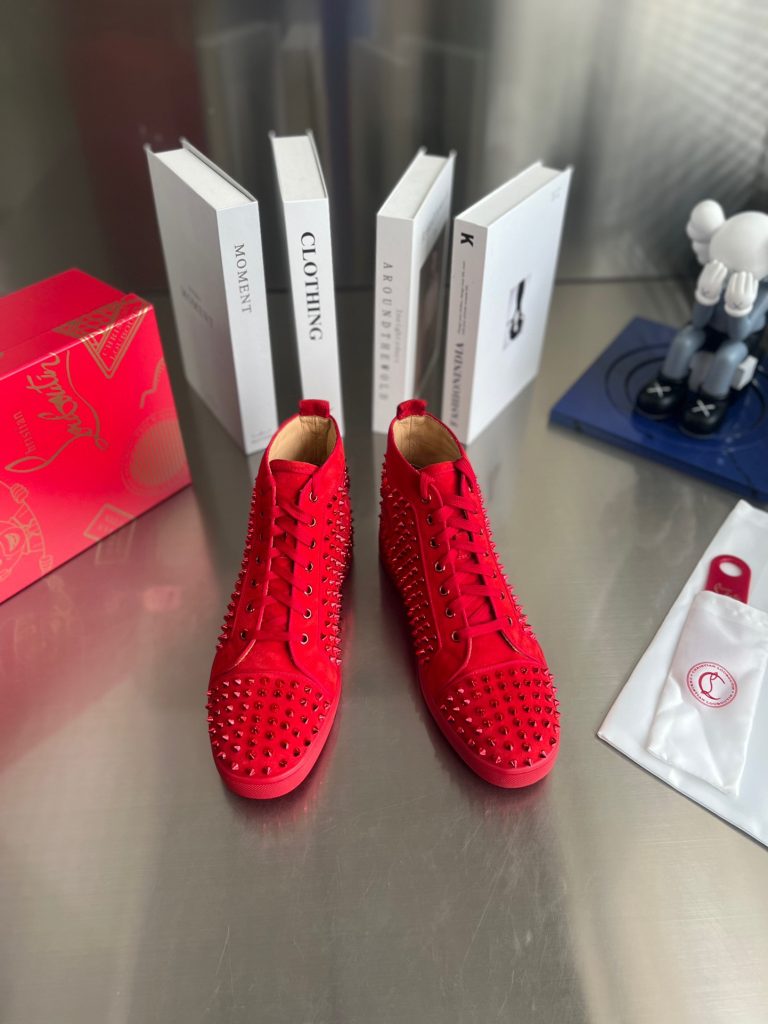 First Copy Christian Louboutin Shoes Cowhide 2023 High Quality Replica 1