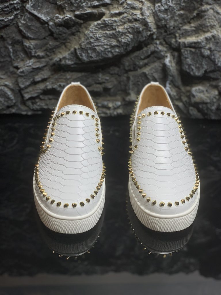 Primera Copia Zapatos Christian Louboutin Piel de vaca roja 1:1 Réplica 3