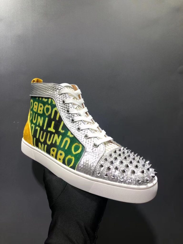 Première copie Christian Louboutin Shoes Red Cowhide Aaa Replica 3