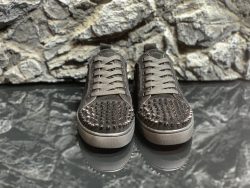 Première copie Christian Louboutin Shoes Red Cowhide Designer Replica 3