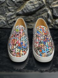 Première copie Christian Louboutin Shoes Red Cowhide Designer Replica 8