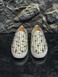 Première copie Christian Louboutin Shoes Red Cowhide Fake Replica 11