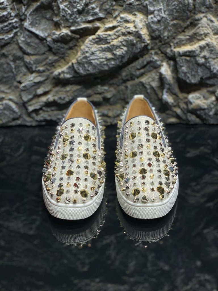 Première copie Christian Louboutin Shoes Red Cowhide Fake Replica 11