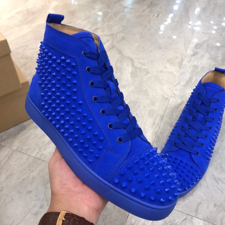 Erste Kopie Christian Louboutin Schuhe Rotes Rindsleder Fake Replik 15