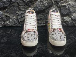 Erste Kopie Christian Louboutin Schuhe Rotes Rindsleder Fake Replik 16