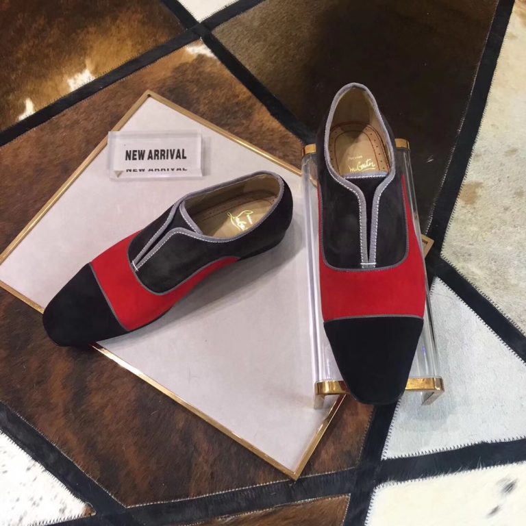 First Copy Christian Louboutin Shoes Red Cowhide Fake Replica 17