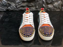 Première copie Christian Louboutin Shoes Red Cowhide Fake Replica